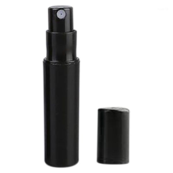 

storage bottles & jars 100pcs / lot 2ml black plastic perfume spray bottle sample sprayer atomizer bottle1