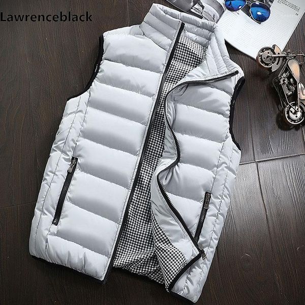 

new fashion mens jacket sleeveless vests casual coats male cotton men's vest men thicken waistcoat men jacket mens outdoors vest1, Black;white