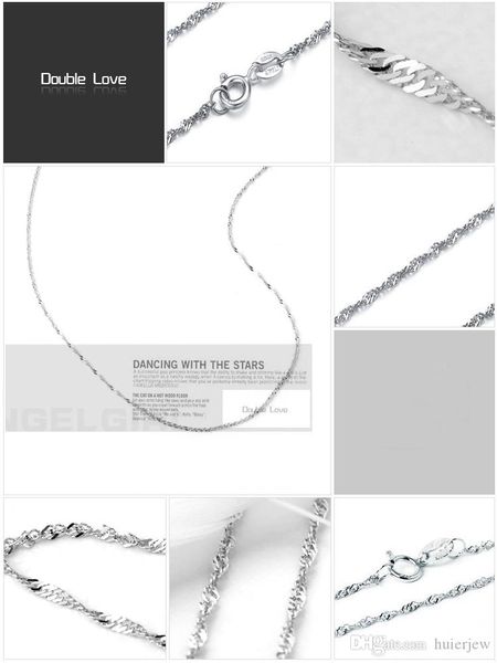 Halskette für Damen und Herren, Schlangen-Halskette aus Sterlingsilber, weiß, vermessingt, Platin, lange Kette