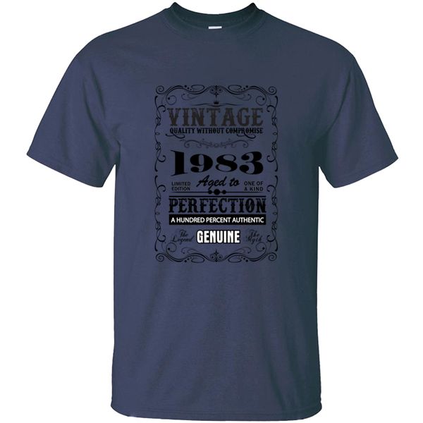 

print premium vintage 1983 aged to perfection classical hilarious basic solid novelty sport hooded sweatshirt hoodie t shirt