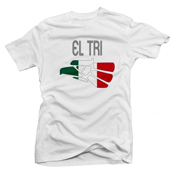 

sport new summer tee shirt mexico el tri eagle head footballer printed logo short sleeve tee funny t-shirt
