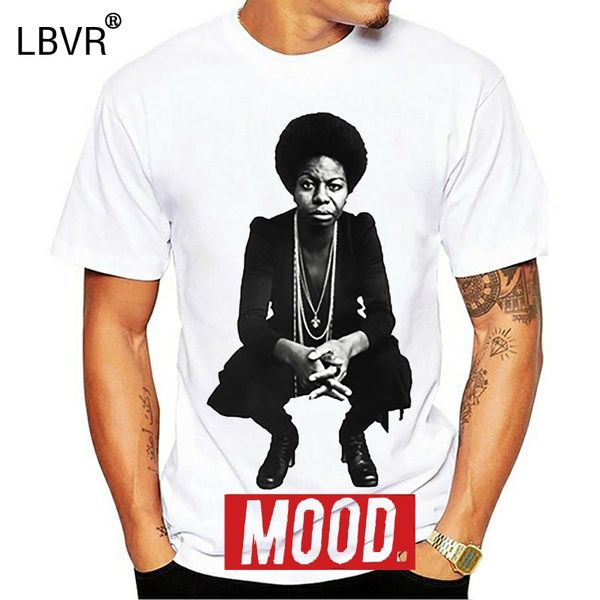 

мода прохладный мужчины футболки женщины смешные тенниску nina simone настроение (issa раэ) customized printed t-shirt спорта с капюшоном ho