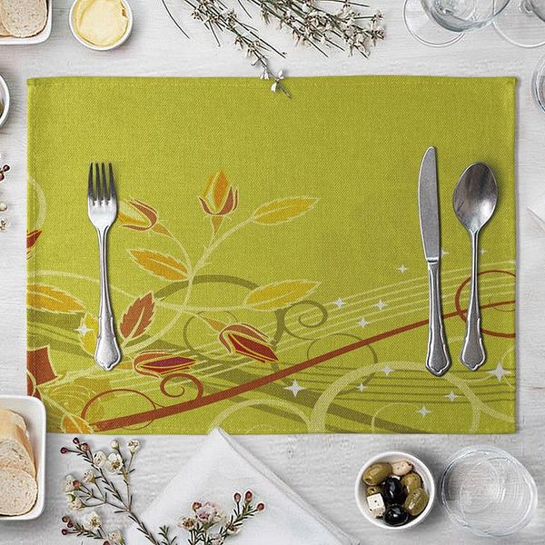 

фестиваль цветочный декор посуда прочный обеденный стол placemat вечеринка кухонные аксессуары чаша чашка чашки печей питьеры h wmtcrk