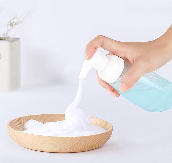 

250 мл 300 мл четкие пенопластовые насосные бутылки мыльные пенообразовательные мусы жидкие дозаторы домохозяйства для детей wmtoud dh_garde