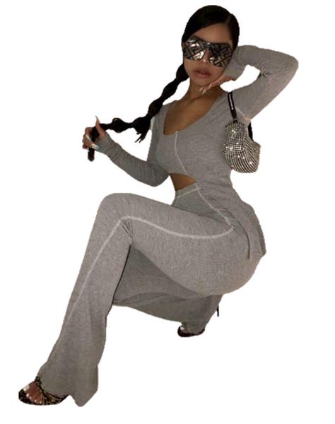 

womens irregular womens two piece pants casual scoop neck women two piece sets fashion soild color womens clothing, White