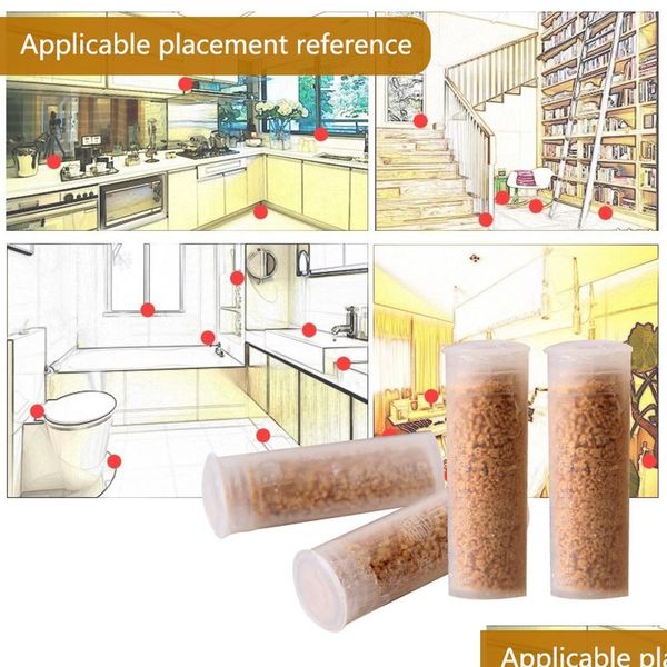 

10 bottles poison trap bedroom pest control cockroach killer bait p qyllau bwkf