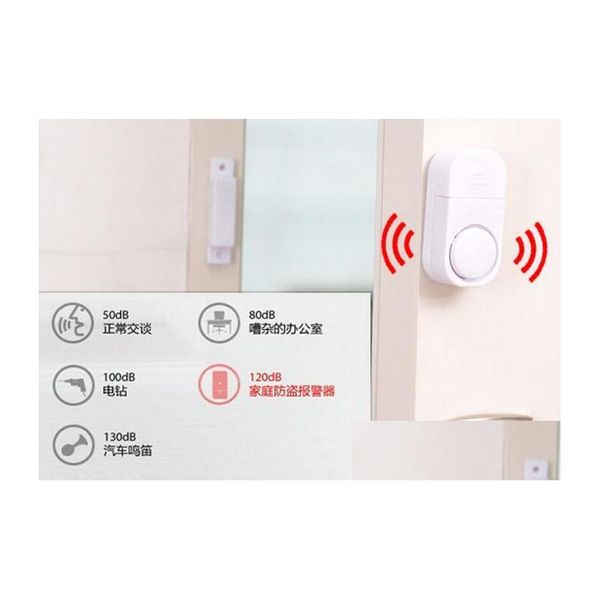 

new arrive wireless door window entry burglar alarm safety security bbyxzg yhshop2010