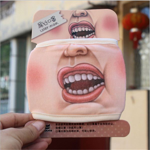 

cute face mouth 3d cotton dustproof cartoon pig mask personality washable for women m hgx2