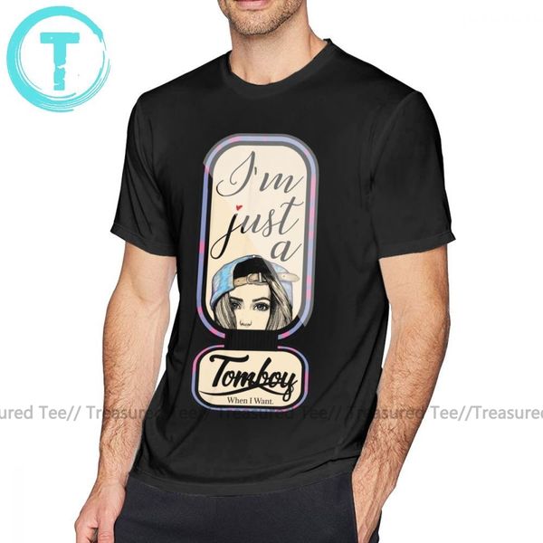 

tomboy i am just a tomboy новизна короткие рукава 4xl printed человек высокий берег tshirt спорт толстовка с капюшоном толстовка мужчины тен