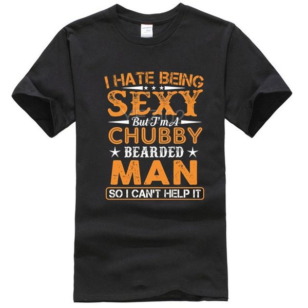 

i hate being but im a chubby bearded men sport hooded sweatshirt hoodie