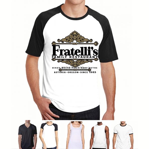 

tees fratelli restaurant inspired the goonies 80s retro italian movie film t shirt(1) sport hooded sweatshirt hoodie