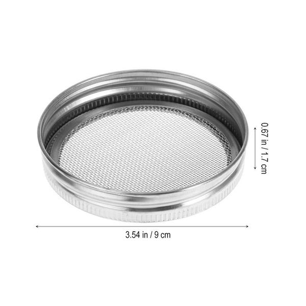 

рот проращивание семян экрана круглый люки jar 2 4шт для консервной из нержавеющей стали bbyvrb wrhome