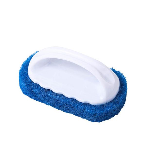 

1pc kitchen cleaning bathroom toilet kitchen glass wall cleaning bath brush plastic handle sponge bath bottom cleani bbyhcd
