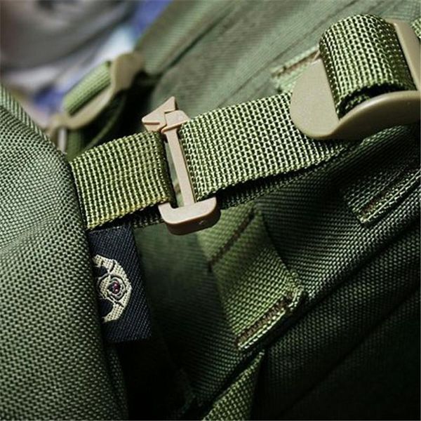

1'' buckle webdom kit outdoor webbing bag link tactical hike backpack military connect clip camp molle attach travel strap web bby