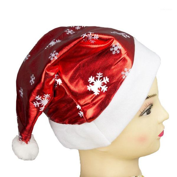 

dropship christmas hat non-woven fabric sequin caps xmas decorative props1