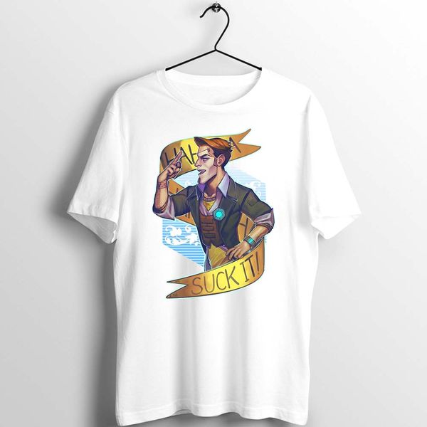 

men women t shirt borderlands handsome jack artwork printed tee sport hooded sweatshirt hoodie