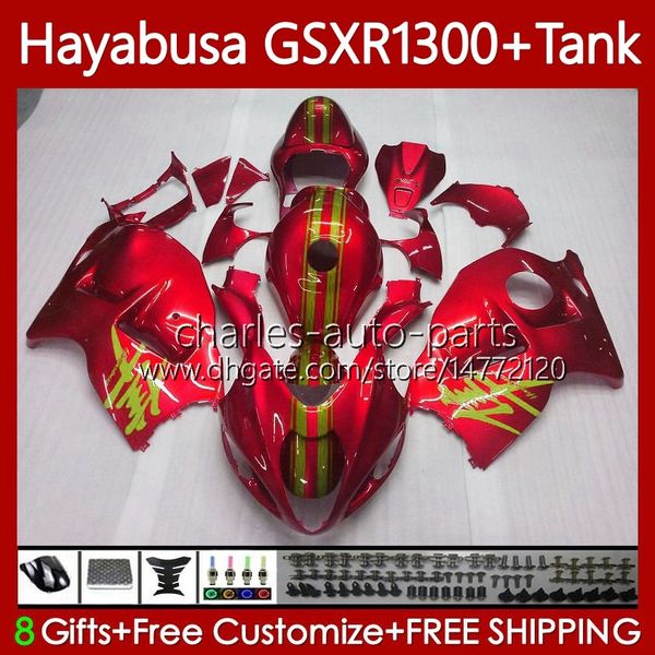 1300CC Hayabusa для Suzuki GSX-R1300 GSXR-1300 GSXR 1300 CC 74NO.116 GSXR1300 1996 1997 1998 1999 2000 2001 GSX R1300 2002 2003 2004 2005 2005 2007 2007 Faking Pearing Pearl Red