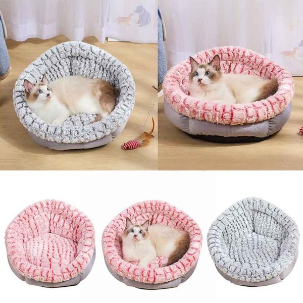 

dog round cat house winter warm sleeping bag lovely dog bed long comfortable plush soft pet calming cat bed mascotas cama perro