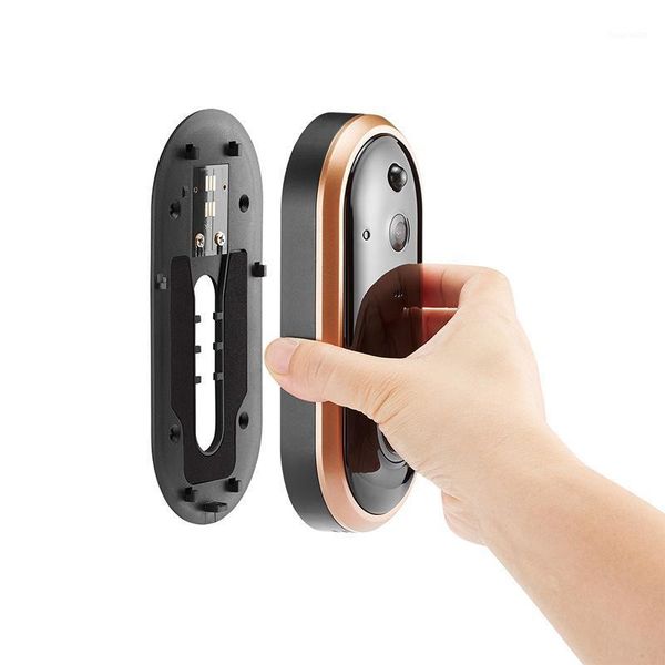 

smart video doorbell wifi visual intercom doorbell m6 1080p wireless security camera low power consumption remote monitoring1