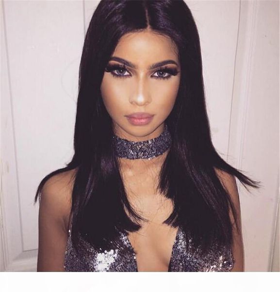 

full lace human hair wigs for black women body wave brazilian virgin hair lace front human hair wigs glueless full lace wigs v, Black;brown