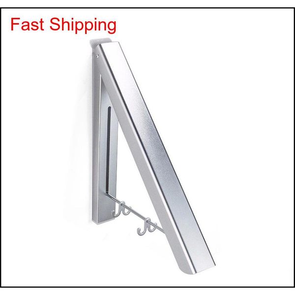 

bathroom shelves wall mounted clothes airer washing line coat shirt dryer folding/pull out wall hange qylgja dh_seller2010