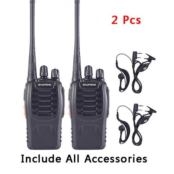 

динамик рации uhf модель радио говорун w / ручной 1pcs / 2pcs bf-888s