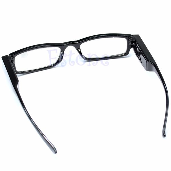 

rimmed led eyeglass reading glasses spectacle diopter magnifier light up