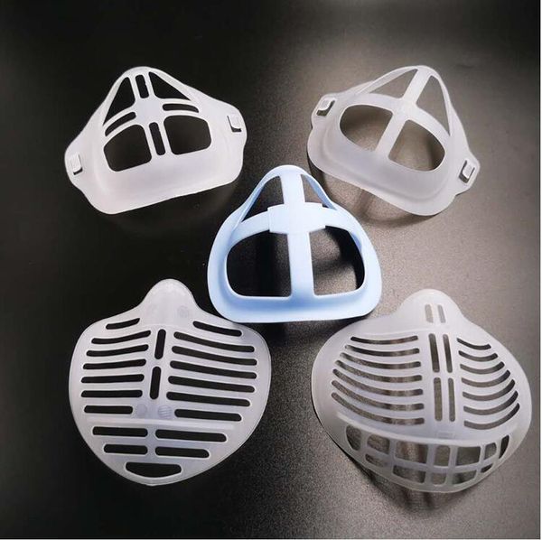 

stock 3d mouth mask holder support breathing assist help inner cushion bracket silicone mask holder 3 ply breathable face mask mouth masks