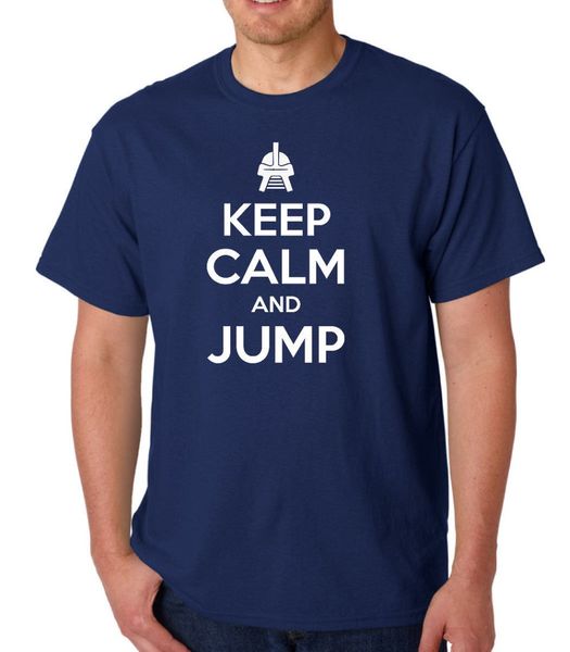 

keep calm and jump bsg battlestar galactica cylon caprica cult tv new fashion tees movie sweatshirt hoodie t shirt