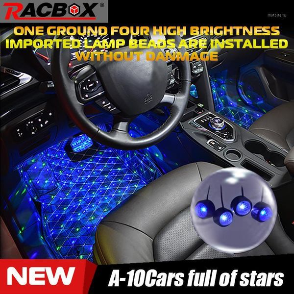 

car atmosphere foot lamp interior decorative ambient led lamp usb 5v rgb voice control party dj lights pathway floor light1