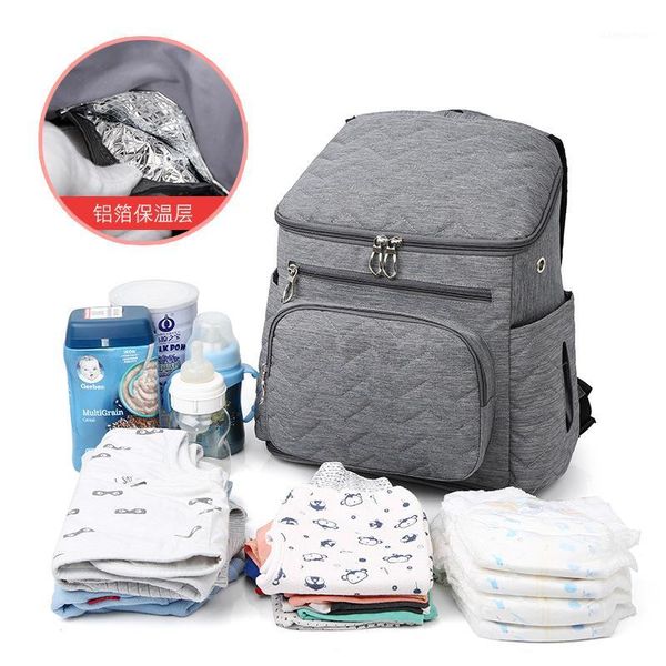 

fashion mom baby travel waterproof nylon backpack diaper bag mommy maternity large capacity multifunction baby nappy bags1