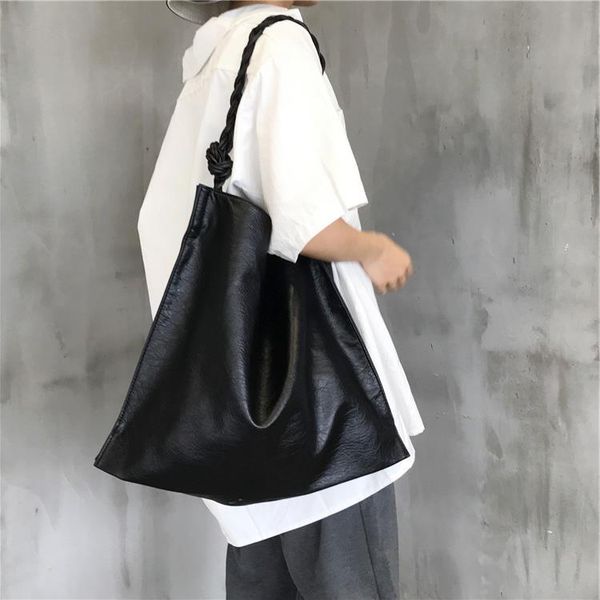 

nigedu brand design women totes large capacity soft pu leather female handbag big shopping bag ladies shoulder bags bolsas