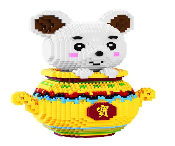 

balody 16162 cornucopia small abs particles auspicious image assembled diamond building blocks toys for children gifts yxluty rimmer