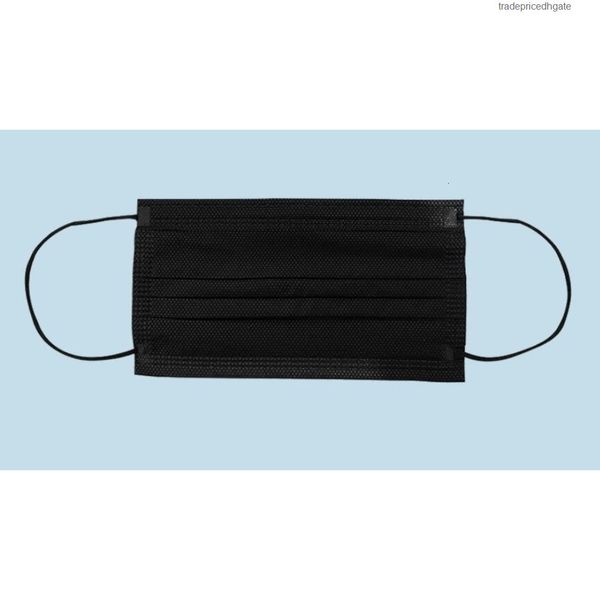 

mask ear loop ship7339044 shipping dhl stock fast black 3 layer face masks kn 95 mouth anti pm2.5 safety czja