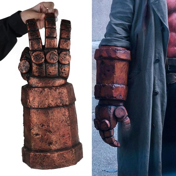 

8y3jo peripheral baron gloves latex halloween stage show hell props prop hellboy and cosplay hell baron hellboy latex halloween stage show c
