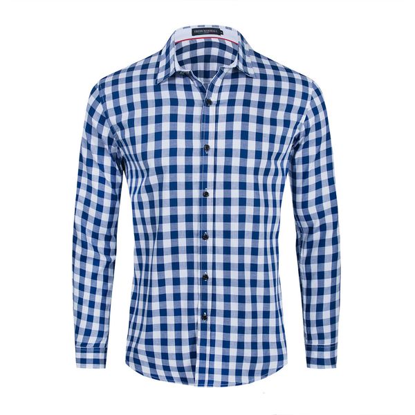 

men's cotton denim plaid large loose youth casual lapel shirt 275, White;black