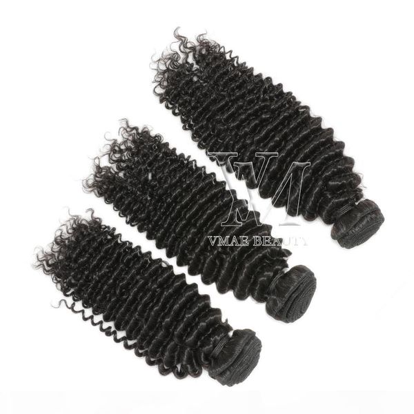 

vmae brazilian weave hair 3pcs lot unprocessed bundles virgin human hair extensions natural black kinky curly weft