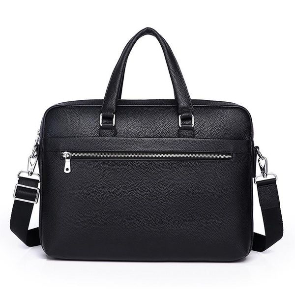 

genuine men shoulder leather men's handbag 2020 briefcase men leather messenger bag full-grain new bags business lapsnkke