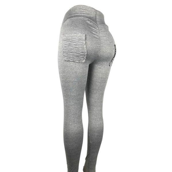 

lady yoga pants gym leggings push up fitness with pocket high waist jogger sport pants tights female casual, White;red