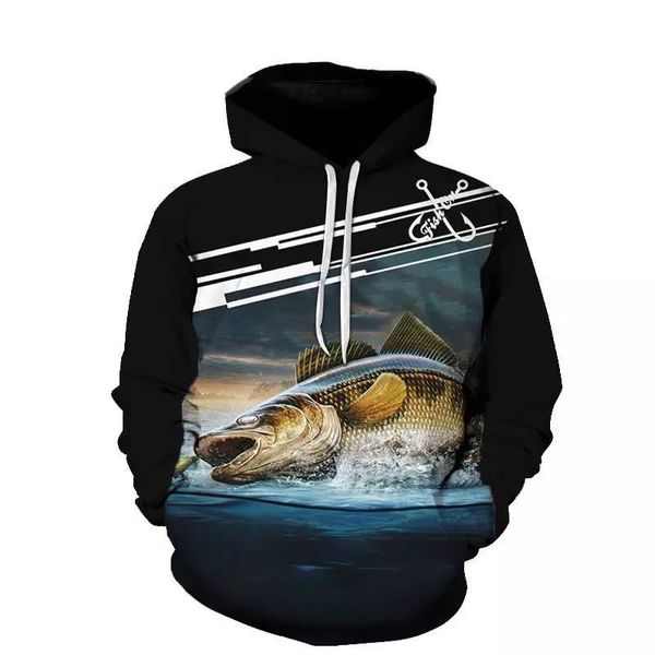 

cute sweatshirt carp 2020 casual 3d printing fashion fishing hoodie men's size -6xl harajuku 110 sportswear dkqjn