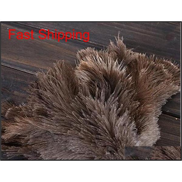 

40 cm remove dust feather duster household round head ostrich hair redwood pole dusters creative qylden lipper