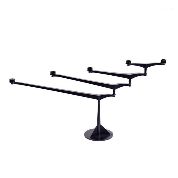 

nordic romantic candlestick retro wrought iron rotating candle holder geometric candle holder vintage home design zt51