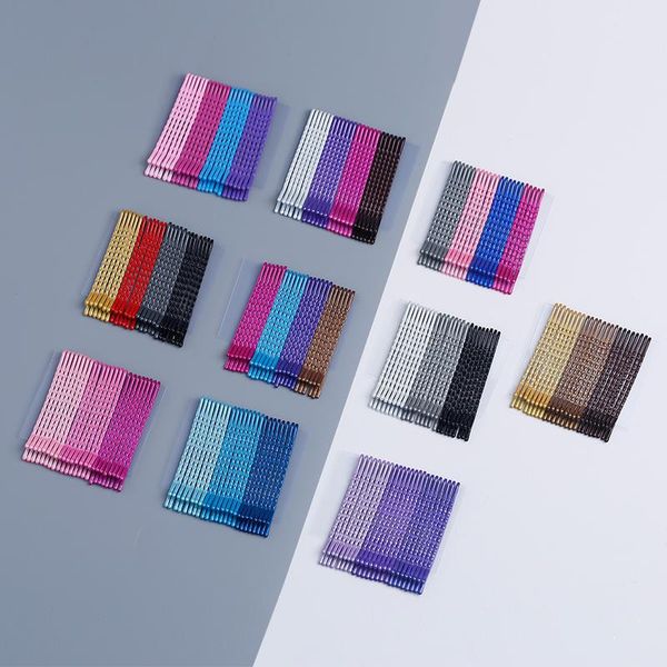 

24pcs женщины аксессуары для волос цвет клип basic шпилька естественно красивые краски для волос зажимы для девочек металлические заколка го, Black;brown