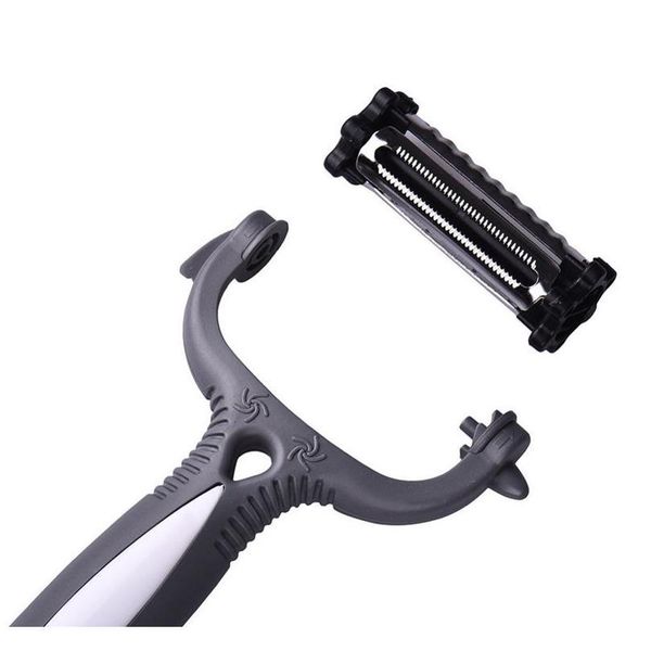 

2018 multifunctional 360 degree rotary slicer carrot potato peeler vegetable cutter fruit melon planer grater jlleer mywjqq