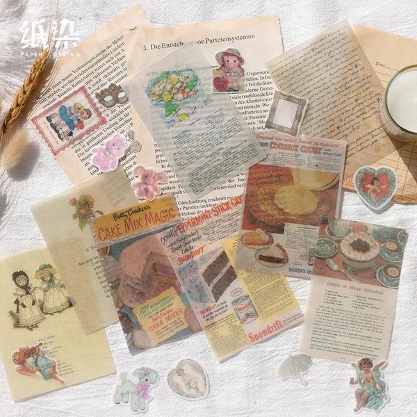 

60 листов японской наклейки бумаги установить декоративные наклейки канцелярские записки сделай сам дневник альбом наклейки этикеток bbyydn