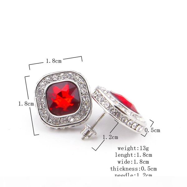 

mens necklace ring earings sets hip hop jewelry with zircon iced out chains vintage gem pendant necklace stainless steel jewelry wholesale, Silver