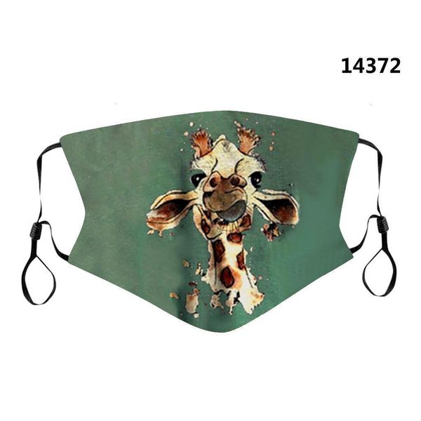 

fashion cycling mouth cover cute animal print washable reusable cotton masks winter warm face mask 10 styles x724fz 4aff16