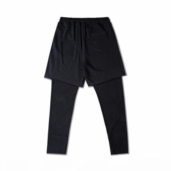 

heyguys 2017 fashon fitness long pants men casual sweatpants baggy jogger trousers fashion fitted bottoms streetwear hiphop, Black