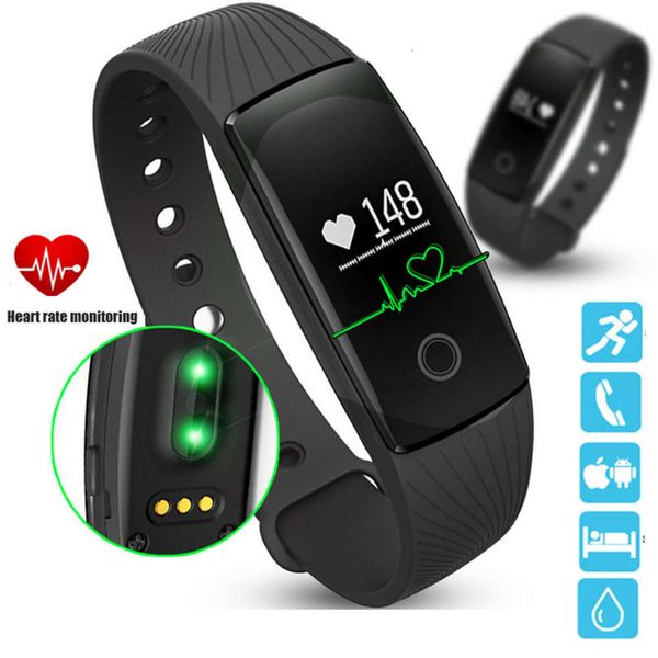 

smart watch id107, heart rate monitor, pedometer, fitns, wirels