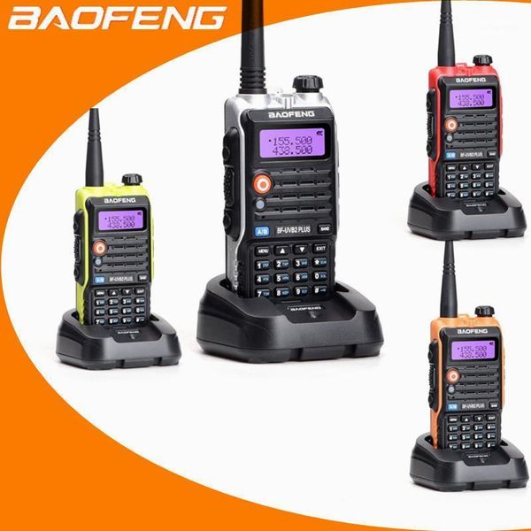 

2pcs 4800mah baofeng bf-uvb2 plus radio transceiver for long range wireless walkie talkie ham cb radio uhf vhf mobile in moscow1